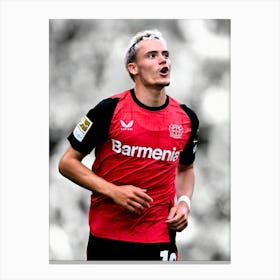 Florian Wirtz Bayer Leverkusen 3 Canvas Print