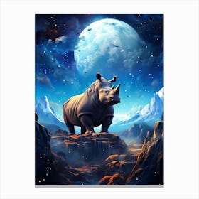 Rhinoceros 2 Canvas Print