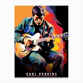 Carl Perkins Canvas Print