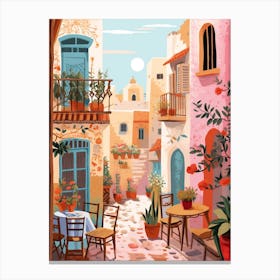 Agadir Morocco 4 Illustration Canvas Print
