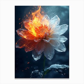 Fire Flower Toile