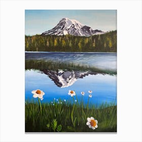 Mt Rainier Canvas Print
