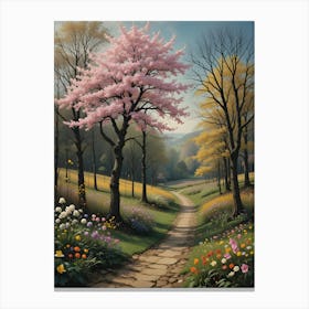 Path To Spring 1 Canvas Print