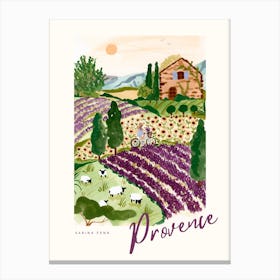 Provence by Sabina Fenn Canvas Print