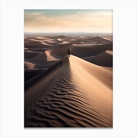 Dune Walking 2 Canvas Print