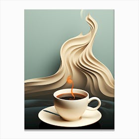 Cup Of Serenity Canvas Print