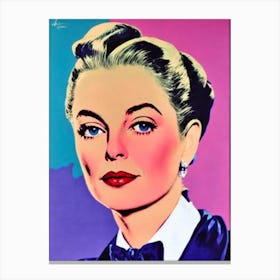 Ethel Barrymore Pop Movies Art Movies Canvas Print