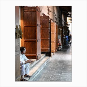 In The Souk Canvas Print