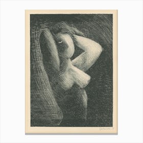 A Woman, Mikuláš Galanda 1 Canvas Print