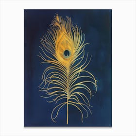 Peacock Feather 9 Canvas Print