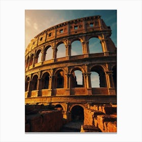 Roman Coliseum Canvas Print