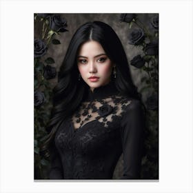 Asian Beauty Canvas Print