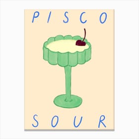 Pisco Sour 1 Canvas Print