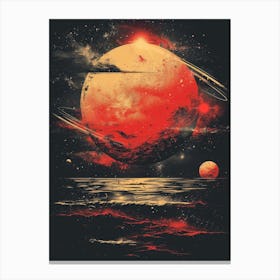 Red Planet 1 Canvas Print