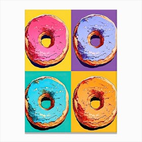 Donuts Pop Art 1 Canvas Print