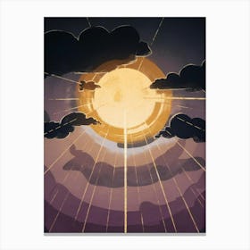 Sun In The Sky Canvas Print