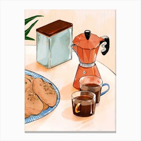 Coffee Break Canvas Print