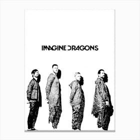 Imagine Dragons 6 Canvas Print