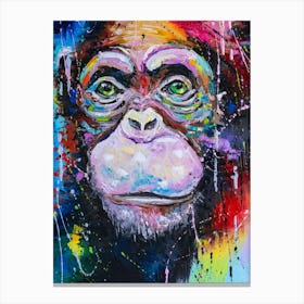 I'm chimpanzee Canvas Print