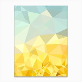 Abstract Polygonal Background 1 Canvas Print