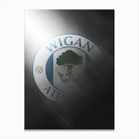 Wigan Athletic 4 Canvas Print