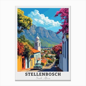 Stellenbosch Travel 4 Canvas Print