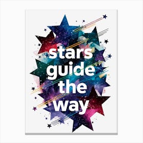 Stars Guide The Way 10 Canvas Print