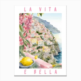 Ciao Bella Print Canvas Print