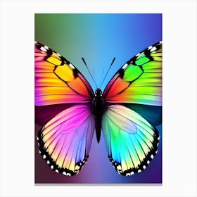 Rainbow Butterfly 16 Canvas Print