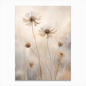 Boho Dried Flowers Love In A Mist Nigella 4 Canvas Print