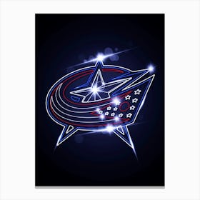 Columbus Blue Jackets 1 Canvas Print