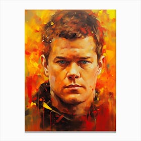 Matt Damon (2) Canvas Print