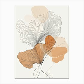 Ginkgo Leaves 7 Canvas Print