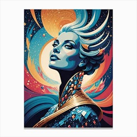 Cosmopolitan Woman Canvas Print