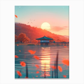 Asian Art Canvas Print