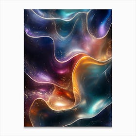 Stunning Whimsical Marble 22 Canvas Print