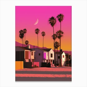 Sunset in Southern California Canvas Print