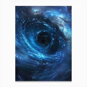 Black Hole In Space 2 Canvas Print