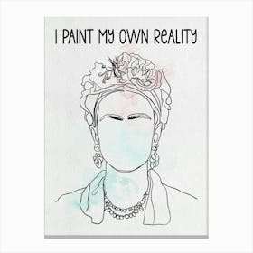 Frida Kahlo 2 Canvas Print