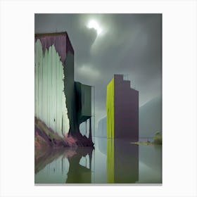 'Dark City' Canvas Print