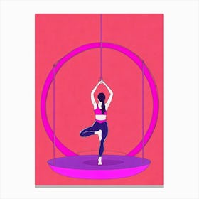 Acro Yoga Canvas Print