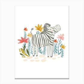 Zebra Canvas Print