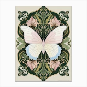 Butterfly Style William Morris 1 Canvas Print