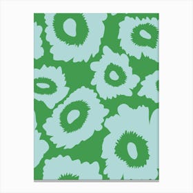 Minted Flower Canvas Print