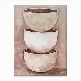 Stack Of Bowls 1 Canvas Print