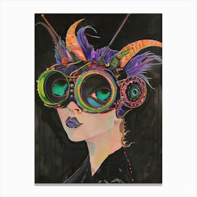 Steampunk Girl Canvas Print