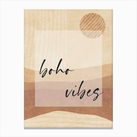 Boho Vibes Canvas Print