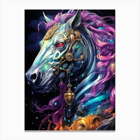 Steampunk Horse Canvas Print