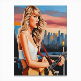 Taylor Swift 4 Canvas Print