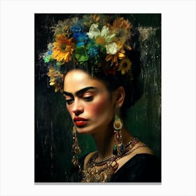 Frida 4 Canvas Print